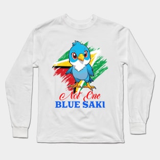 Not One Blue Saki Long Sleeve T-Shirt